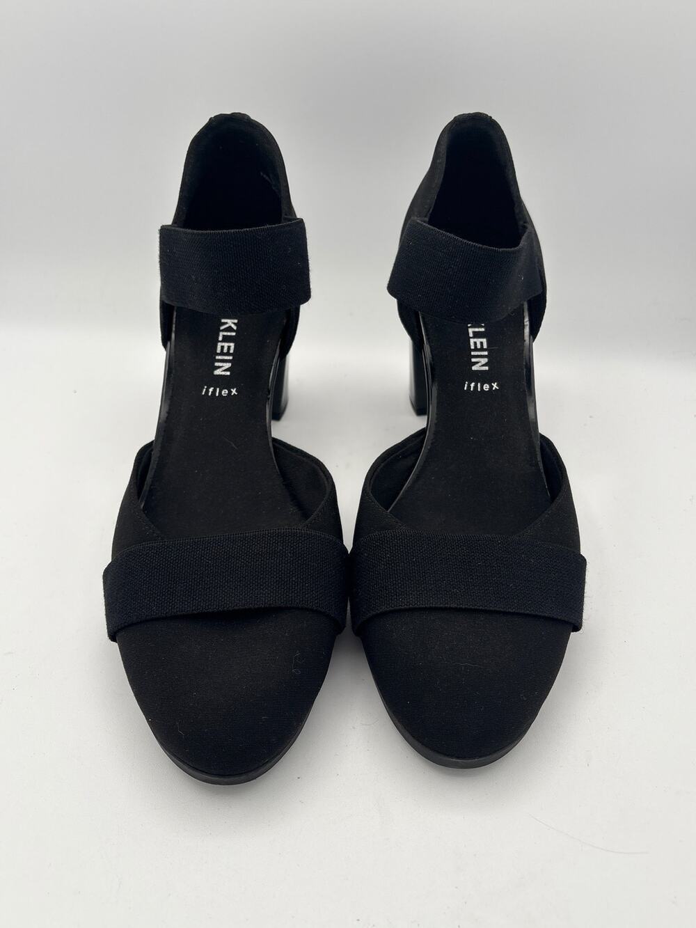 Women’s Anne Klein Size 10 Black Faux Suede Block Heels
